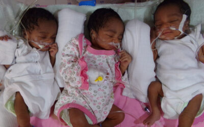 Birth of triplets at the HHF’s Center of Hope